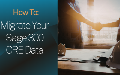 How to Migrate Your Sage 300 CRE Data to a Cloud Warehouse